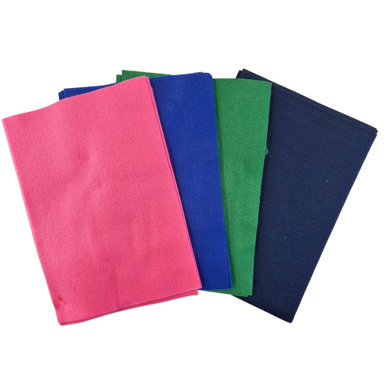 Bundle of 5 Felted Sheets 30cm x 21cm